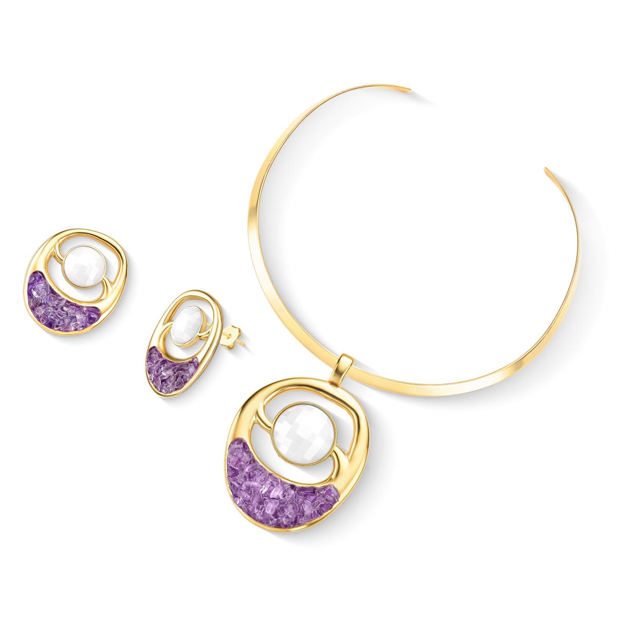 Set Aro Porcelana Perla