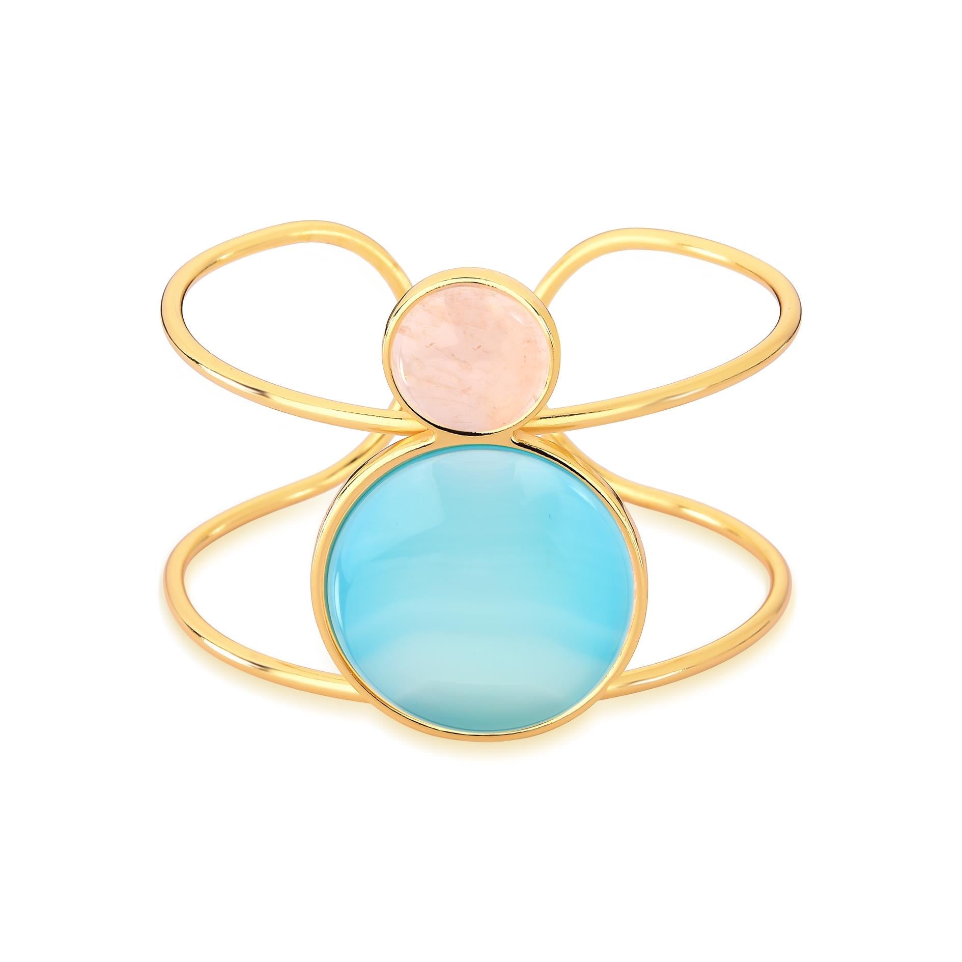 Pulsera Agata Azul