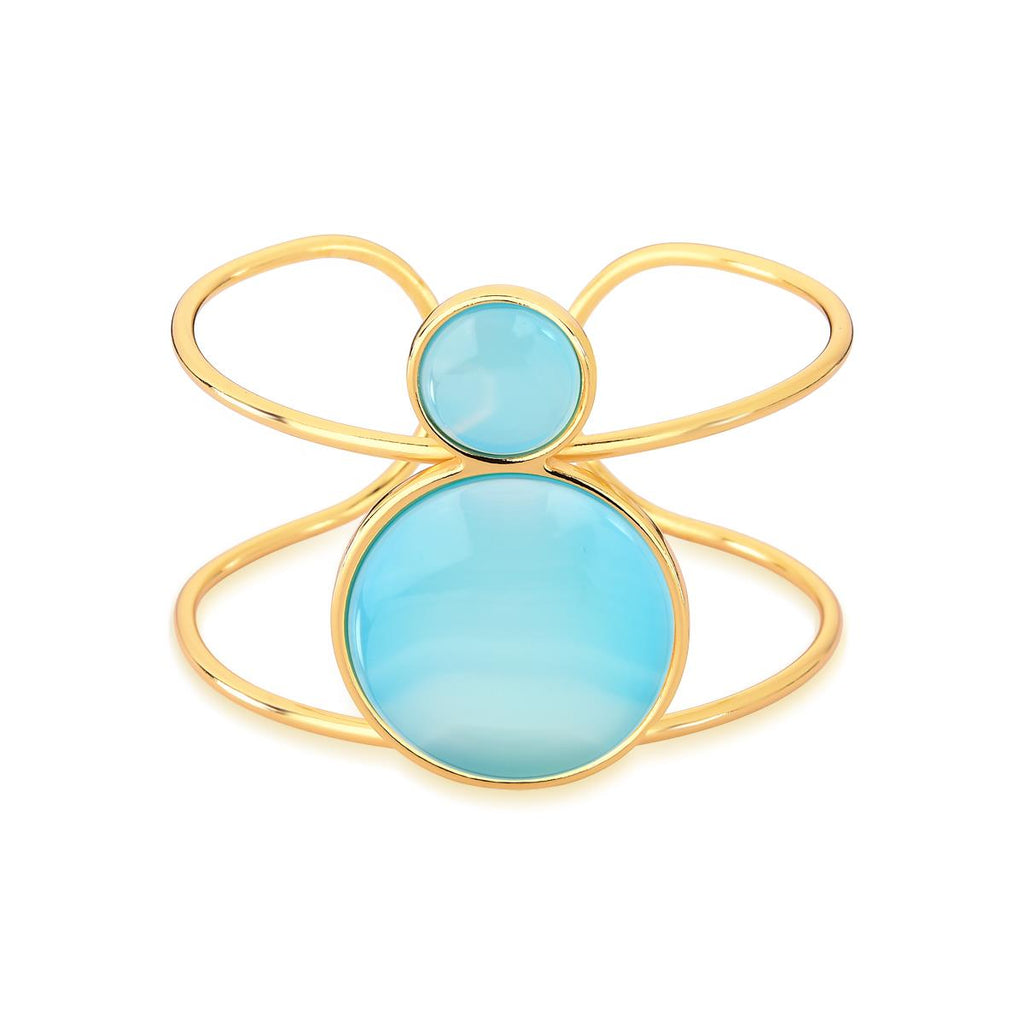 Pulsera Agata Azul