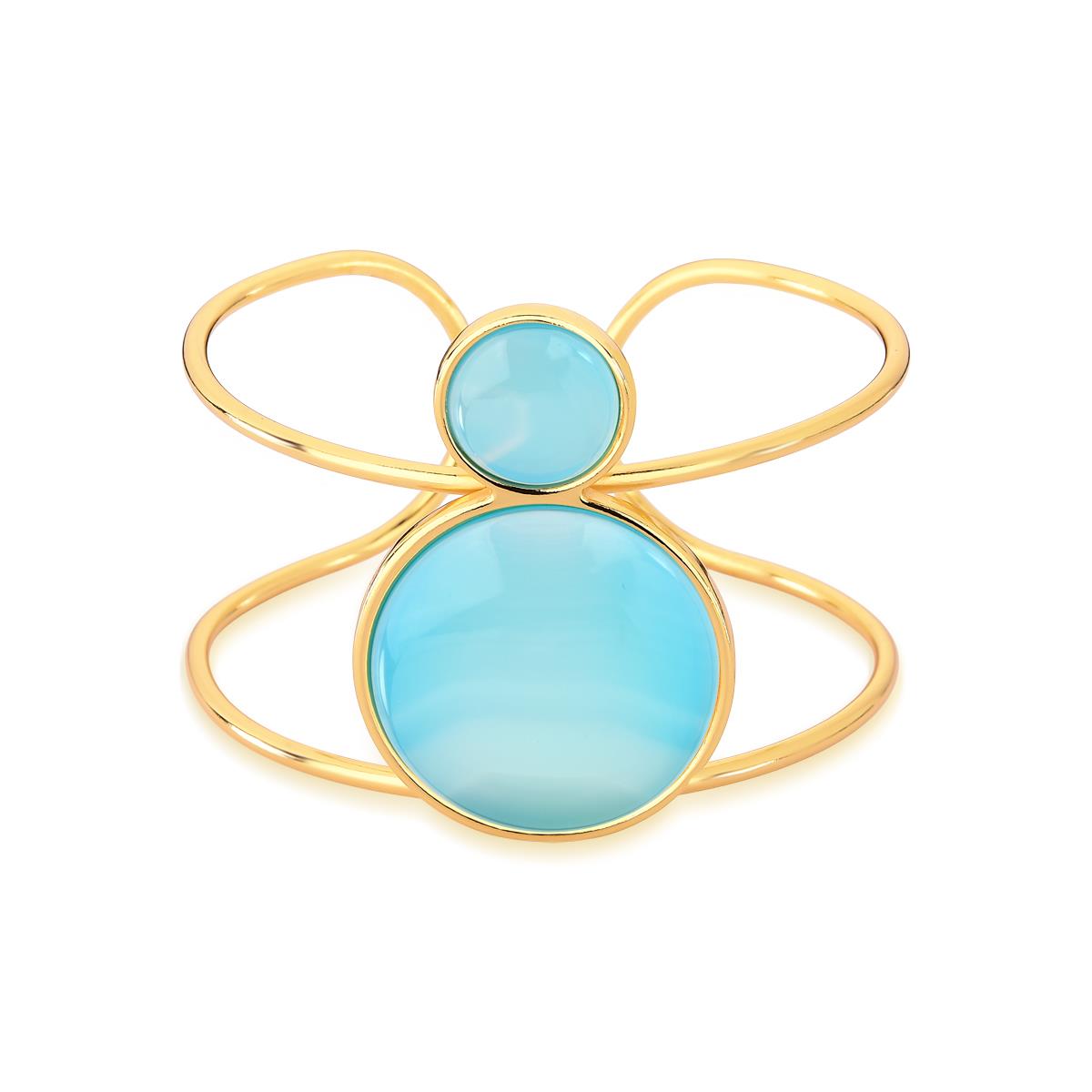Pulsera Agata Azul