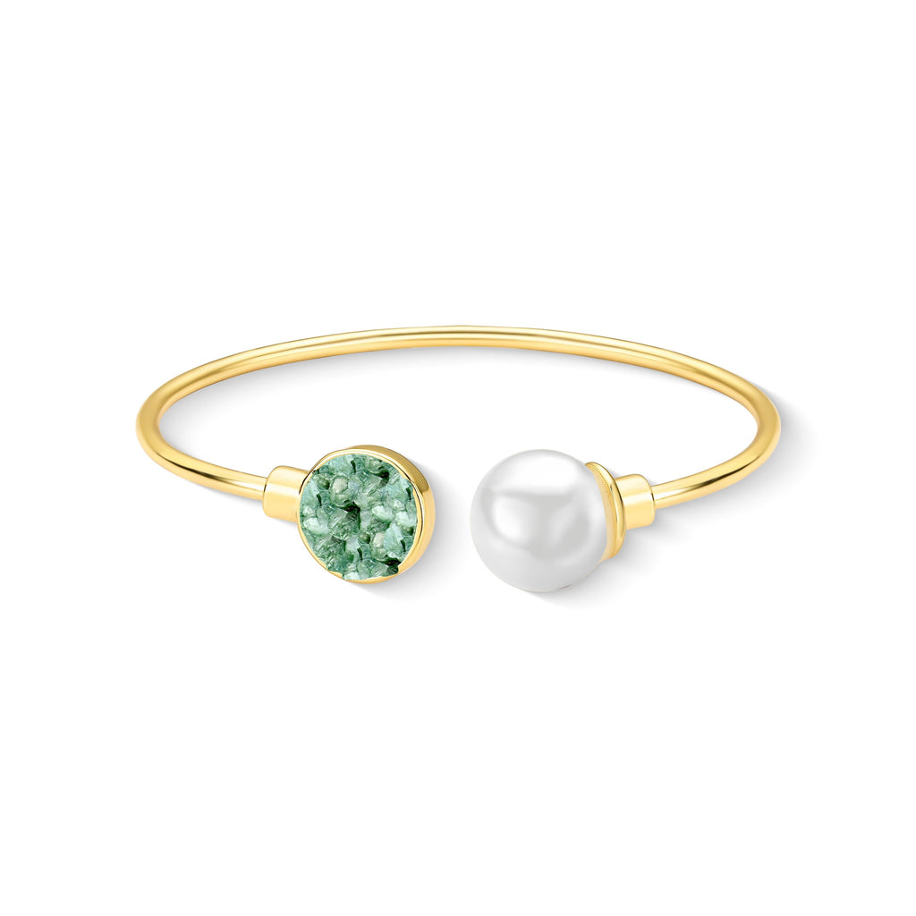 Pulsera Aro Perla Piedra