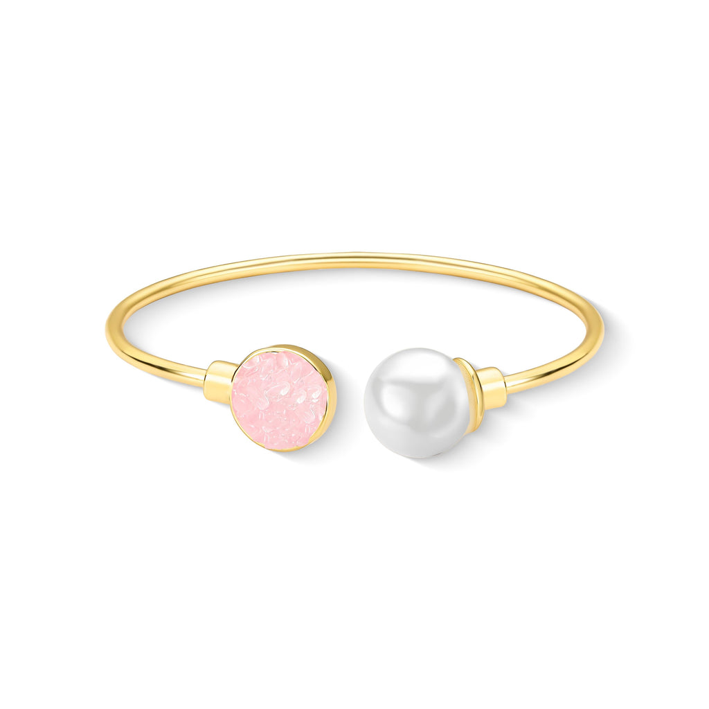 Pulsera Aro Perla Piedra