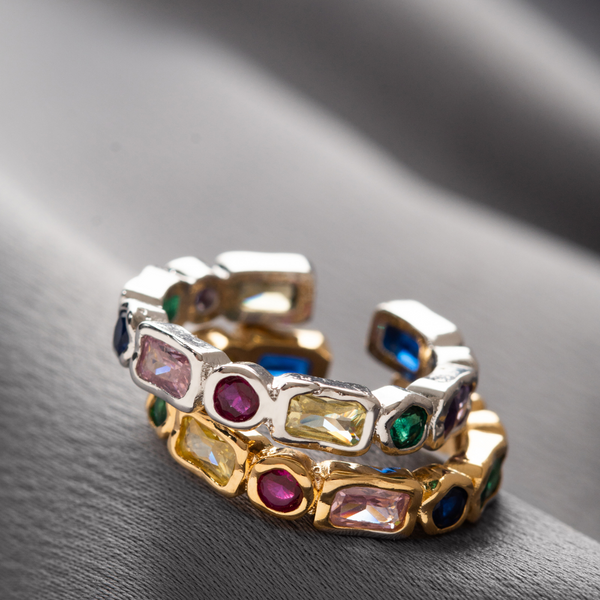 Anillo Ajustable Figuras Colores
