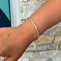 Pulsera tenis amarilla