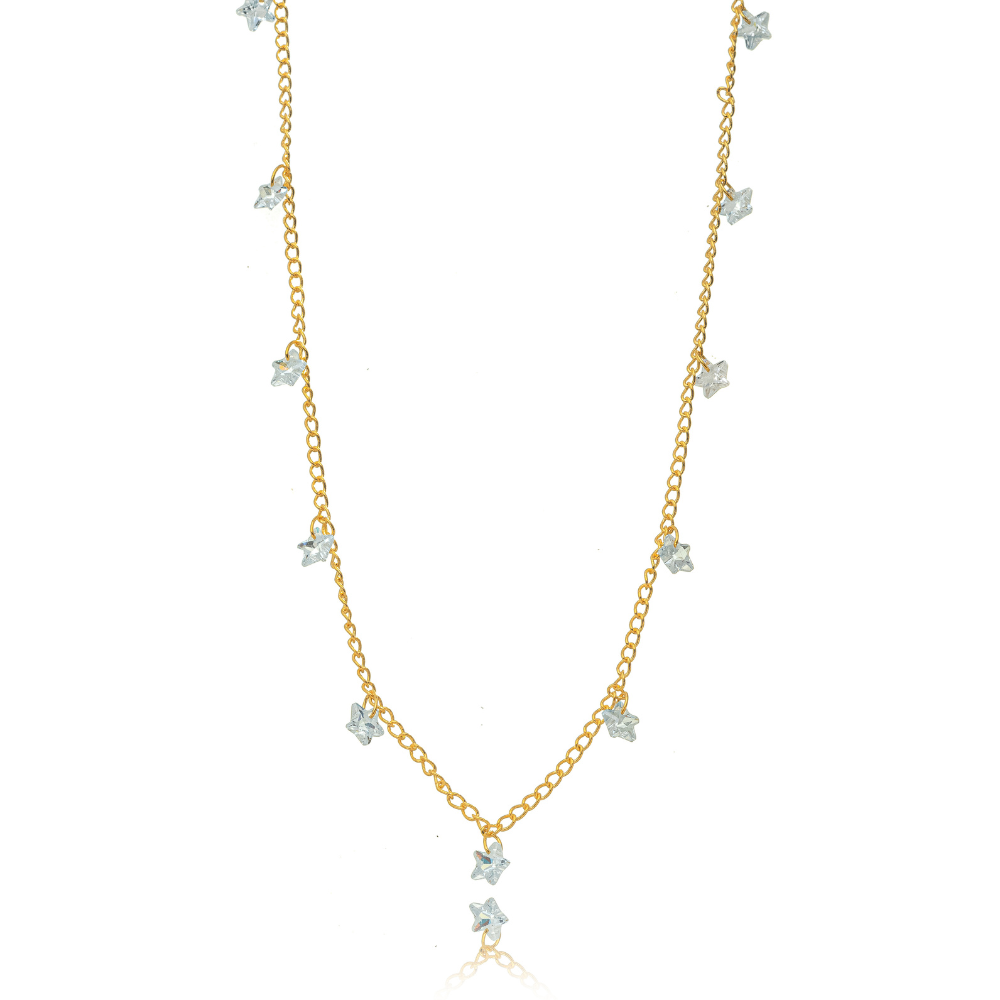 Choker Estrellitas Cristal