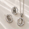 Set virgen plateada pequeña