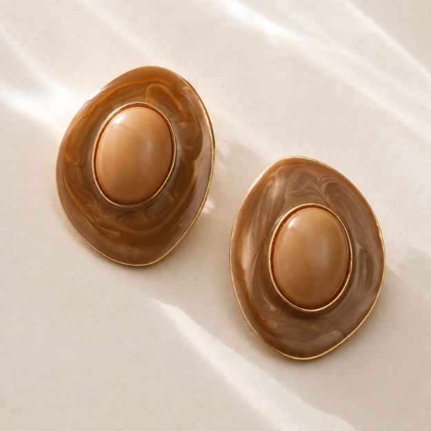 Aretes esmaltados