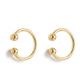 Earcuff Doble Esfera