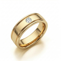 Anillo Liso Circon