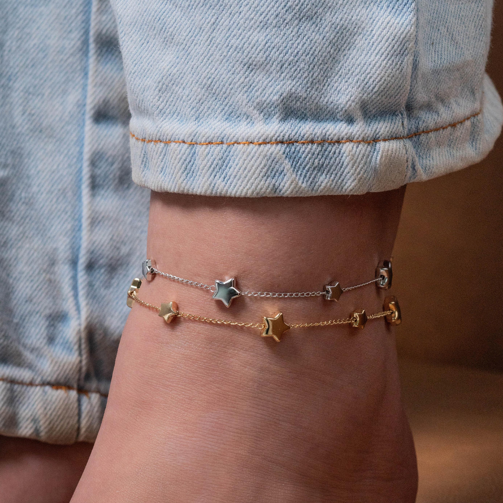 Tobillera Estrellas