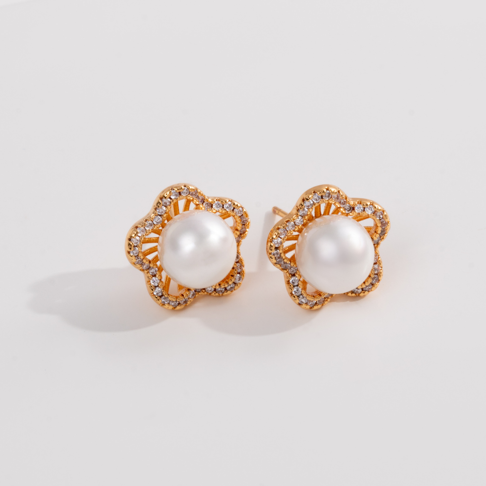 Topo Flor Perla