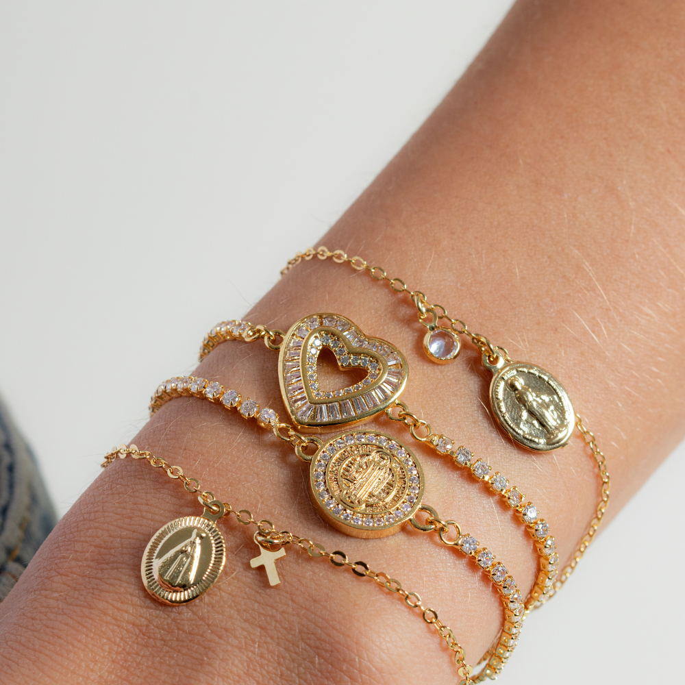 Pulsera Virgen Cruz