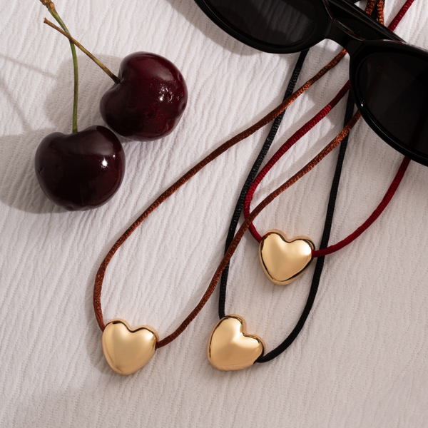 Choker Cordón Corazón