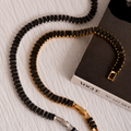 Pulsera Baguette Negra