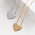 Cadena Corazón Liso