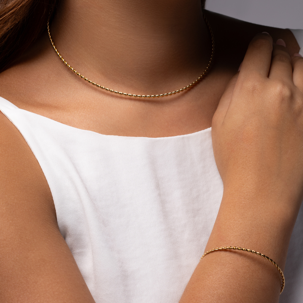 Choker Aro Entorchado