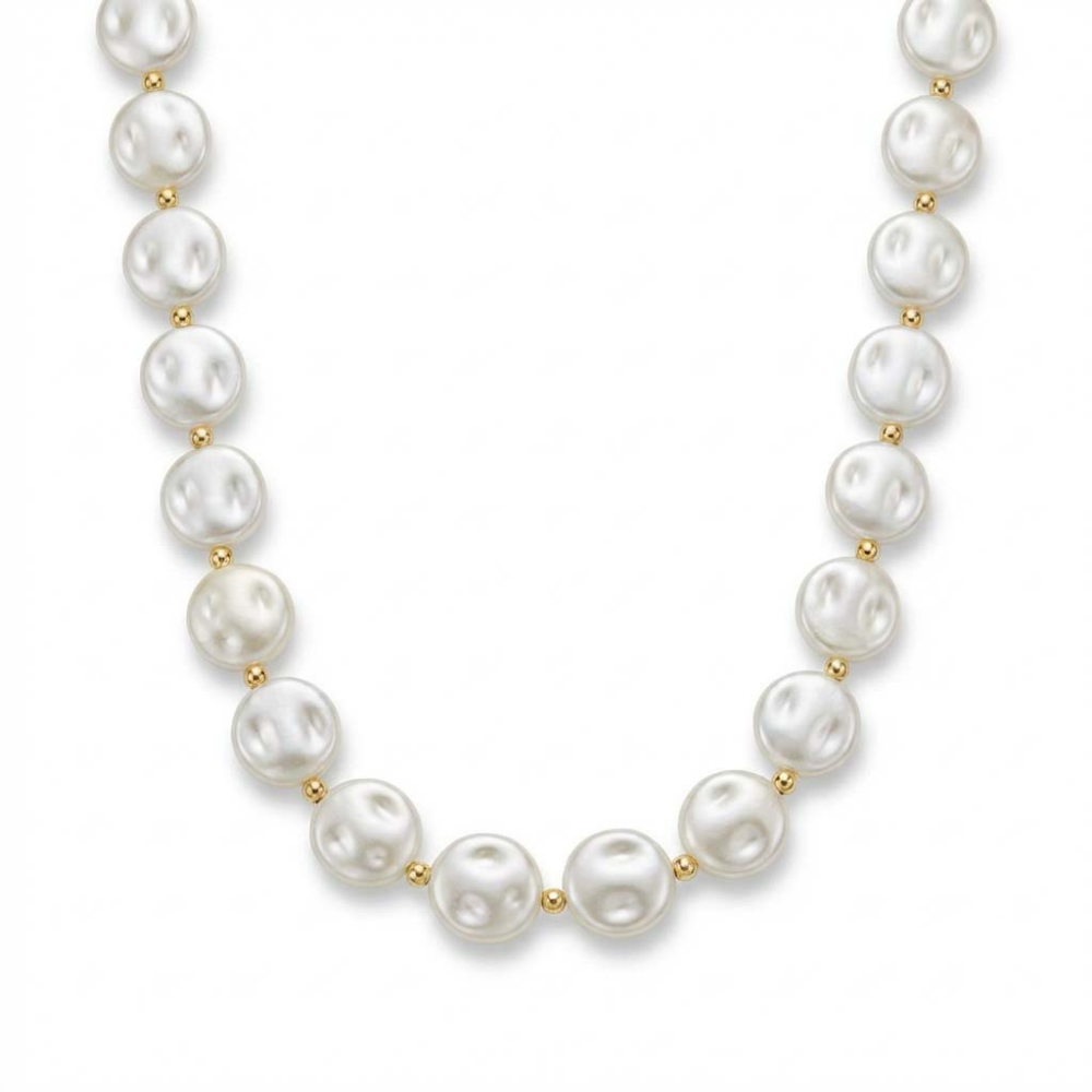 Collar Perlas Redondas