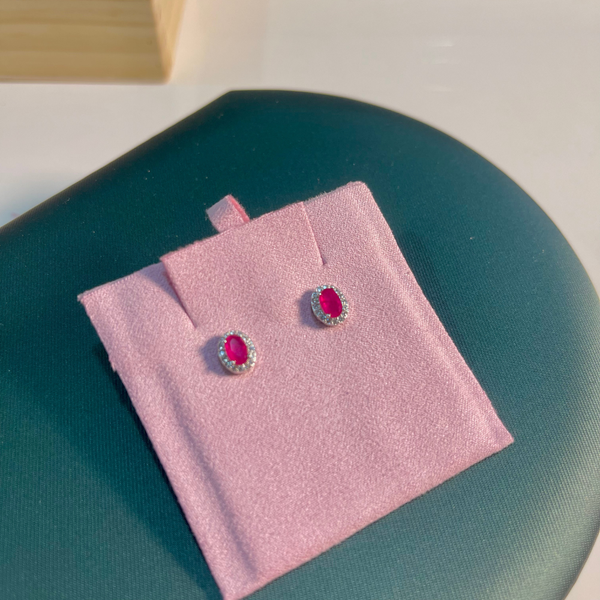 Topo Ovalado Mini Fucsia