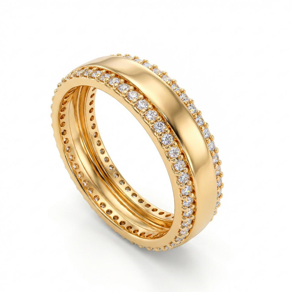 Anillo Separado Microcircones