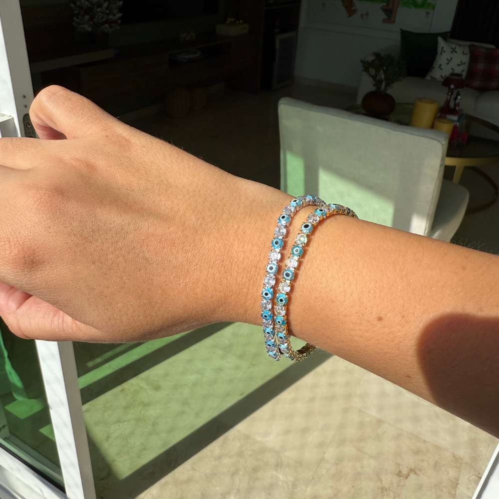 Pulsera Tenis Ojito