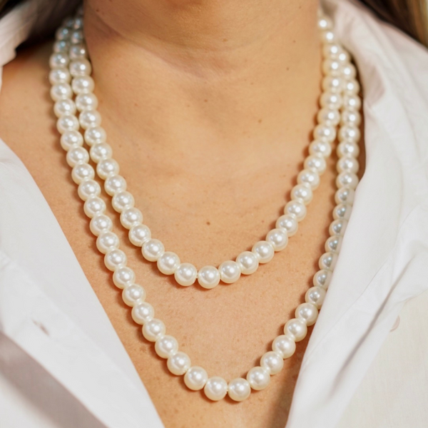 Collar Largo Perlas