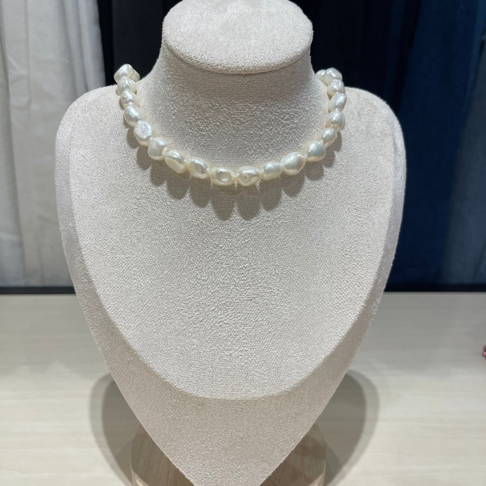 Choker Perlas Mediano