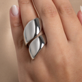 Anillo Chunky Entrelazado
