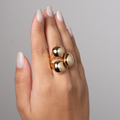 Anillos Chunky tres Esferas