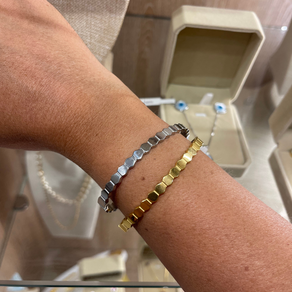 Pulsera Aro Cuadrados