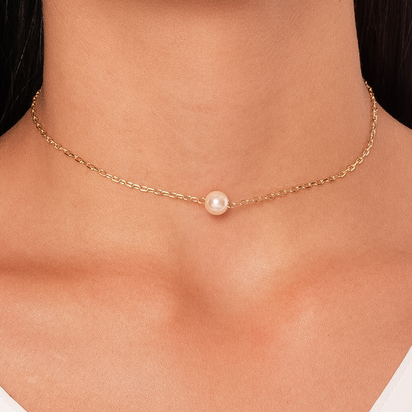 Choker Perla Unitaria