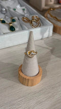 Anillo Nudo Corazon Circones
