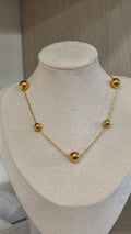 Choker Tejido Bolitas