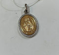 Dije Medalla Virgen Duo Metales