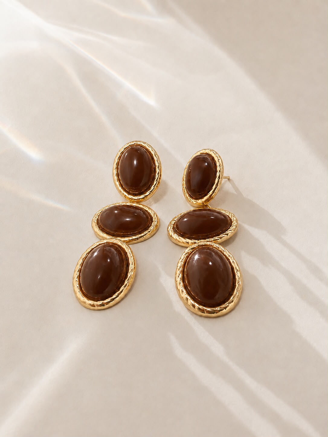 Arete trio esmaltado
