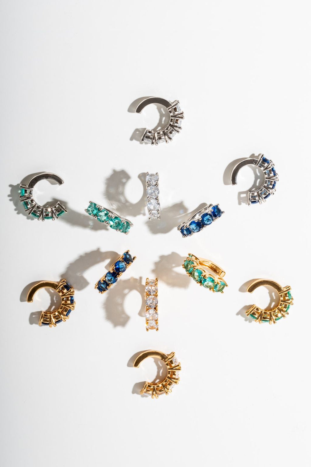 Earcuff Piedras De Colores